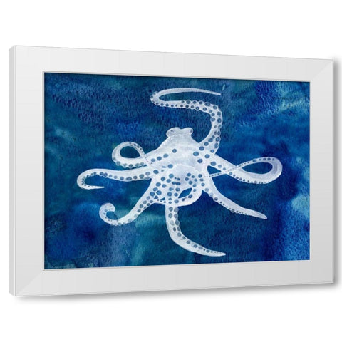 Cephalopod II White Modern Wood Framed Art Print by Ludwig, Alicia