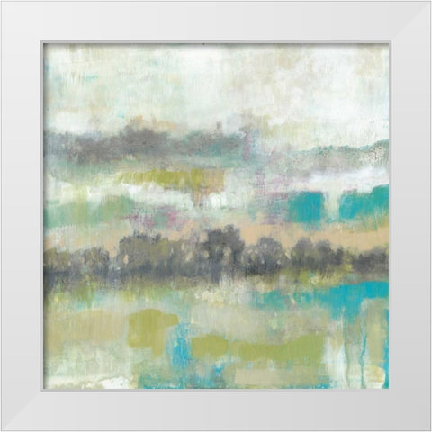 Fresh Landscape II White Modern Wood Framed Art Print by Goldberger, Jennifer