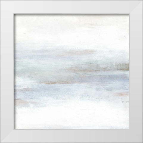 Cape Horizon II White Modern Wood Framed Art Print by Vess, June Erica