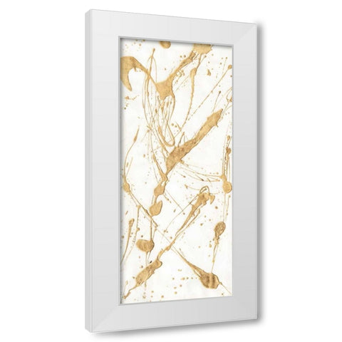 Indulgence II White Modern Wood Framed Art Print by Stramel, Renee W.