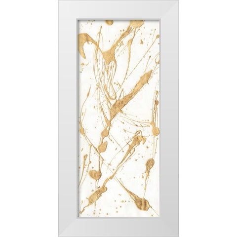 Indulgence II White Modern Wood Framed Art Print by Stramel, Renee W.