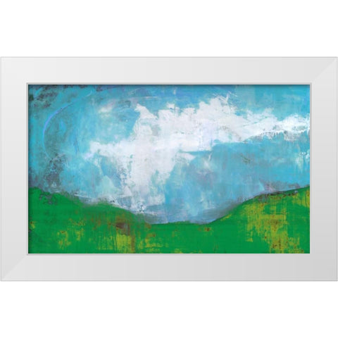 Seeking Wisdom II White Modern Wood Framed Art Print by Suderman, Karen
