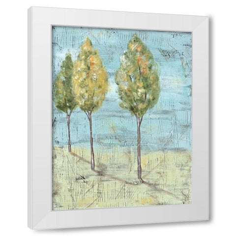 Grove I White Modern Wood Framed Art Print by Reynolds, Jade