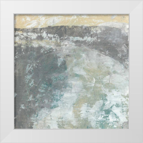 Pensive Neutrals I White Modern Wood Framed Art Print by Suderman, Karen