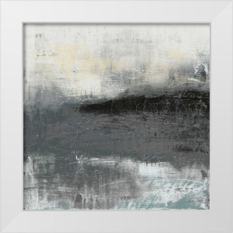 Pensive Neutrals III White Modern Wood Framed Art Print by Suderman, Karen