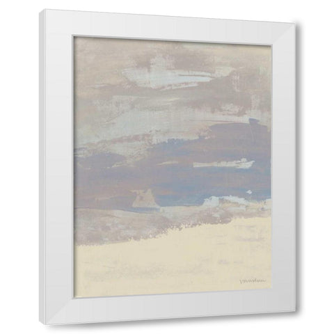Mute Outpost II White Modern Wood Framed Art Print by Lam, Vanna