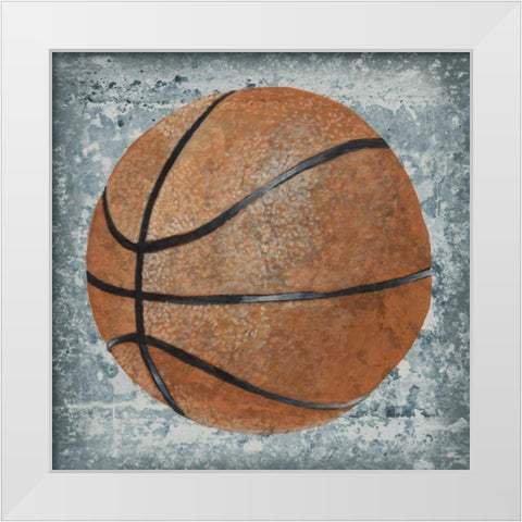 Grunge Sporting I White Modern Wood Framed Art Print by Studio W