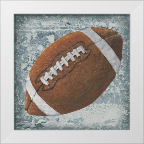 Grunge Sporting II White Modern Wood Framed Art Print by Studio W