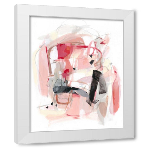 Soft Speak  II White Modern Wood Framed Art Print by Long, Christina