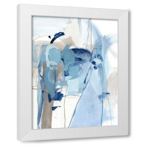 Friday Night I White Modern Wood Framed Art Print by Long, Christina