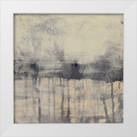 Neutral Dream II White Modern Wood Framed Art Print by Goldberger, Jennifer