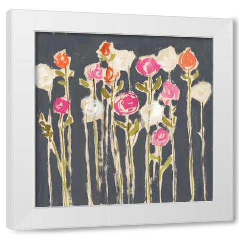 Laurels Lollies II White Modern Wood Framed Art Print by Goldberger, Jennifer