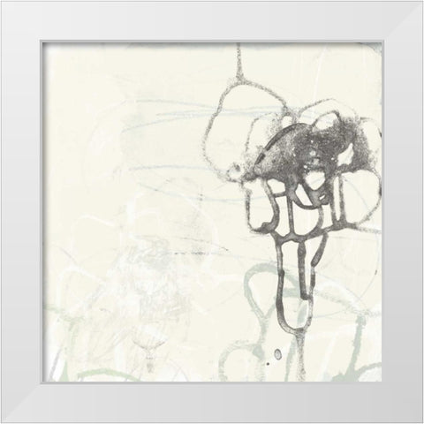Marginal Boundary I White Modern Wood Framed Art Print by Vess, June Erica