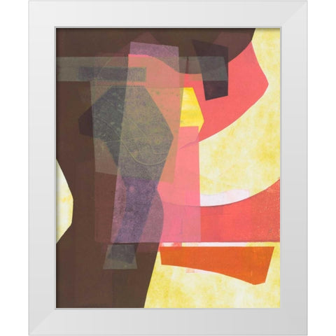 SOMA Goes Up White Modern Wood Framed Art Print by Delamater, Rob