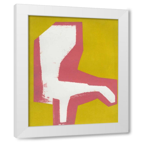 Signal White Modern Wood Framed Art Print by Delamater, Rob