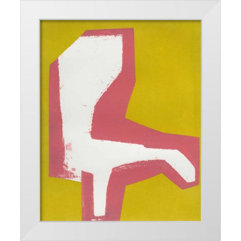Signal White Modern Wood Framed Art Print by Delamater, Rob