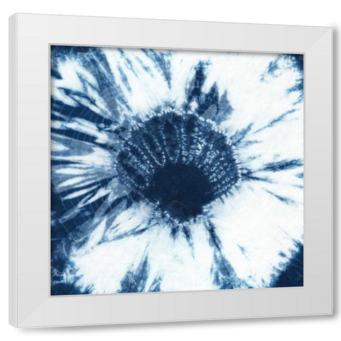 Shibori Shells I White Modern Wood Framed Art Print by Zarris, Chariklia