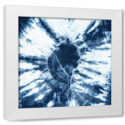 Shibori Shells II White Modern Wood Framed Art Print by Zarris, Chariklia