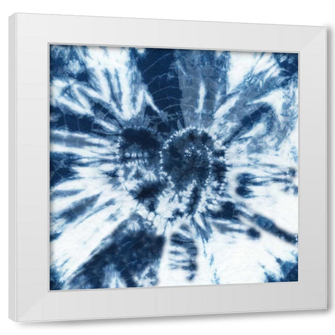 Shibori Shells IV White Modern Wood Framed Art Print by Zarris, Chariklia