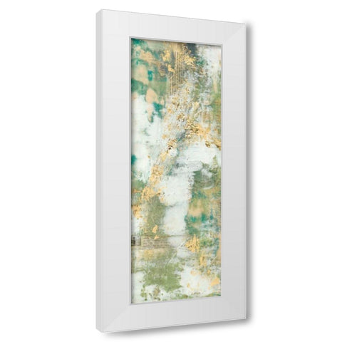 Aural Flow II White Modern Wood Framed Art Print by Goldberger, Jennifer