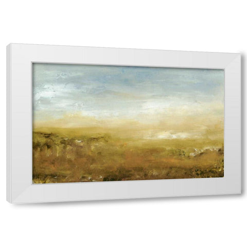 Pratts Falls Road I White Modern Wood Framed Art Print by Gordon, Sharon