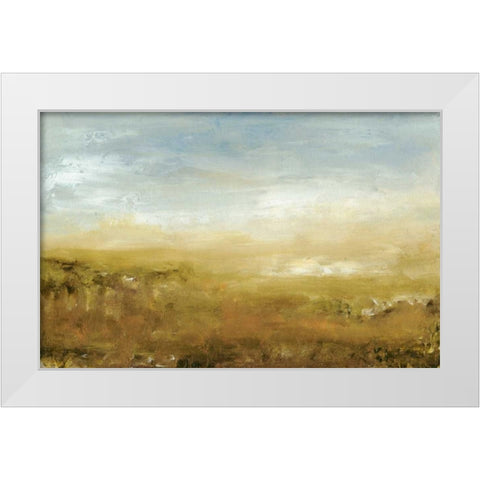 Pratts Falls Road I White Modern Wood Framed Art Print by Gordon, Sharon