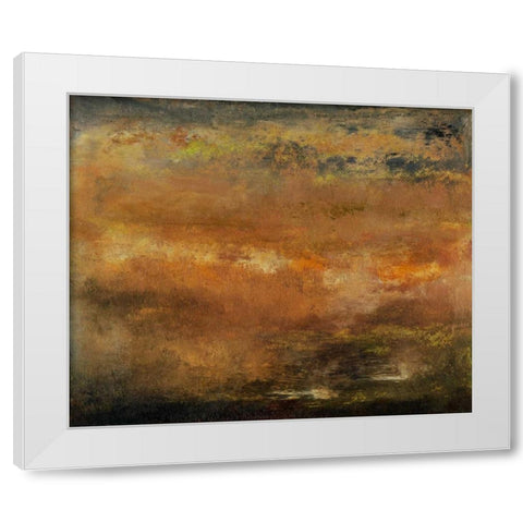 Seasons II White Modern Wood Framed Art Print by Gordon, Sharon