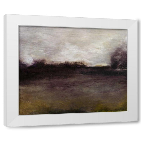 Seasons IV White Modern Wood Framed Art Print by Gordon, Sharon