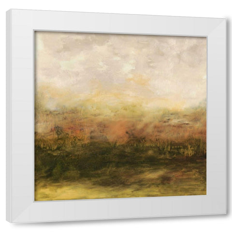 June Morning  White Modern Wood Framed Art Print by Gordon, Sharon