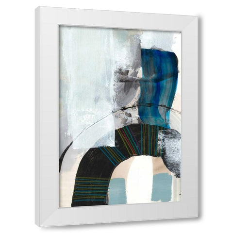 Kabuki I White Modern Wood Framed Art Print by Fuchs, Jodi