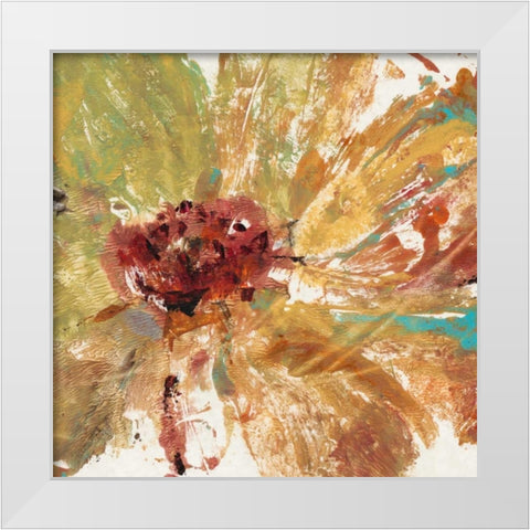 Splash I White Modern Wood Framed Art Print by OToole, Tim