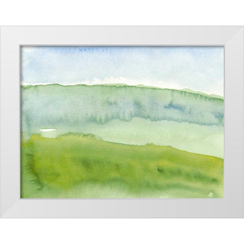 Monterey II White Modern Wood Framed Art Print by Ludwig, Alicia