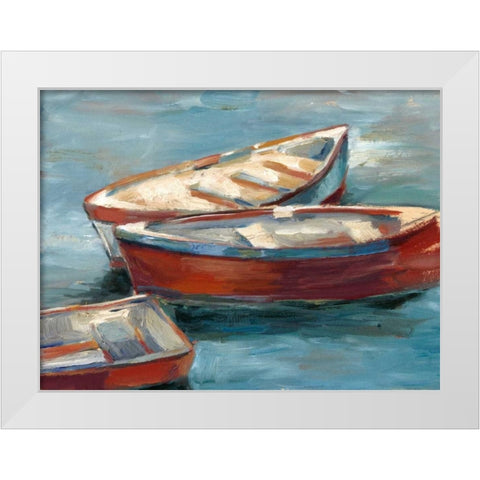 By the Lake II White Modern Wood Framed Art Print by Harper, Ethan