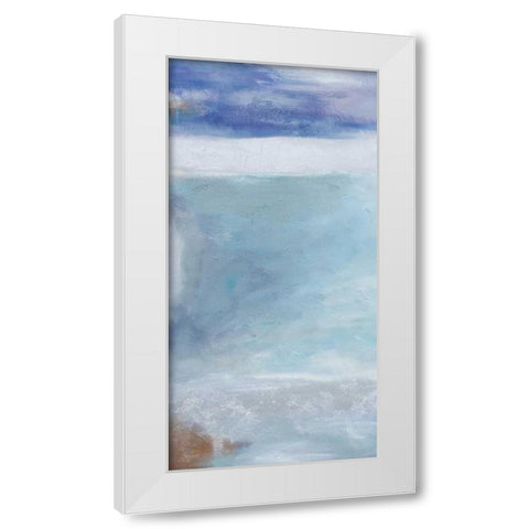 Beginnings I White Modern Wood Framed Art Print by Contacessi, Julia