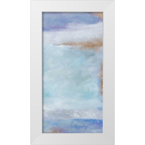 Beginnings II White Modern Wood Framed Art Print by Contacessi, Julia