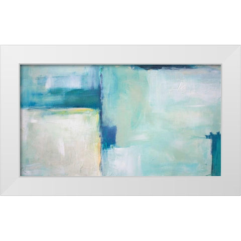 Macro White Modern Wood Framed Art Print by Contacessi, Julia