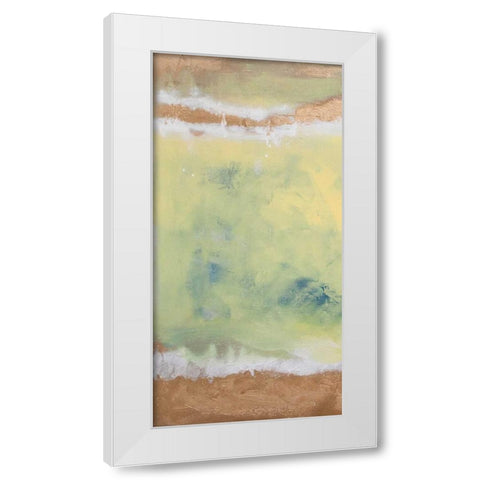 Salt and Sandstone I White Modern Wood Framed Art Print by Contacessi, Julia