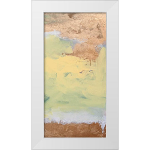 Salt and Sandstone II White Modern Wood Framed Art Print by Contacessi, Julia