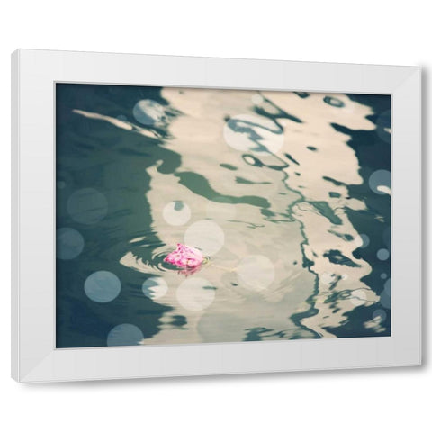 Venice Bokeh XIII White Modern Wood Framed Art Print by Coomes, Sylvia