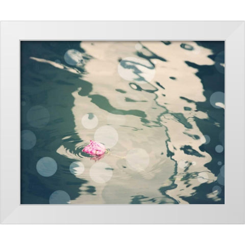 Venice Bokeh XIII White Modern Wood Framed Art Print by Coomes, Sylvia