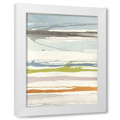 Watching for First Light White Modern Wood Framed Art Print by Delamater, Rob