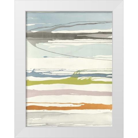 Watching for First Light White Modern Wood Framed Art Print by Delamater, Rob