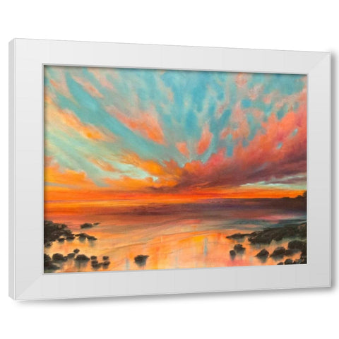 The Eternity of Things White Modern Wood Framed Art Print by Quin, Marabeth