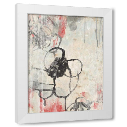Surface Tension II White Modern Wood Framed Art Print by Vess, June Erica