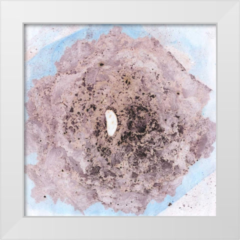 Aquifer III White Modern Wood Framed Art Print by Ludwig, Alicia