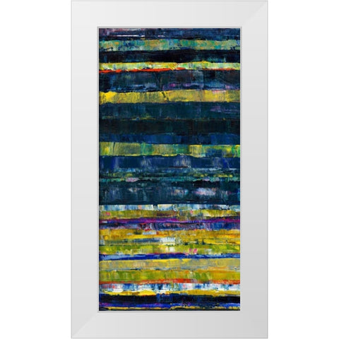 Light on Water I White Modern Wood Framed Art Print by Fuchs, Jodi