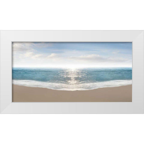 Hamptons III White Modern Wood Framed Art Print by McLoughlin, James