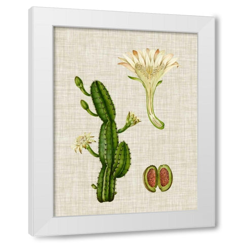 Elegant Tropicals III White Modern Wood Framed Art Print by Vision Studio