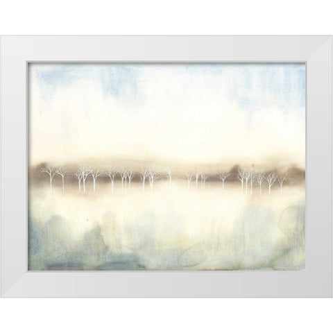 Mid Morning Mist II White Modern Wood Framed Art Print by Popp, Grace