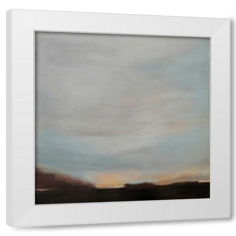 Dawn White Modern Wood Framed Art Print by Jerry, Alison